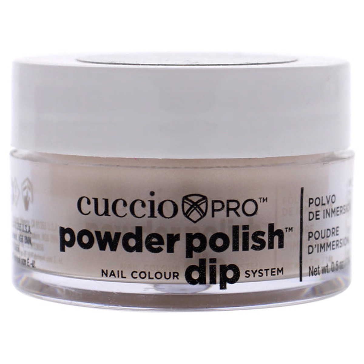 Cuccio Pro Powder Polish Nail Colour Dip System - Iridescent Cream by Cuccio for Women - 05 oz Nail Powder