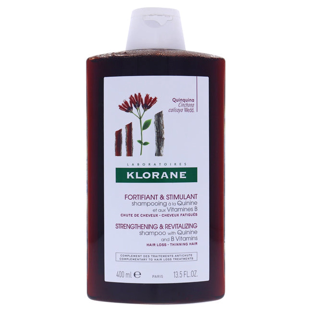 Klorane Strenghthening and Revitalizing Shampoo With Quinine by Klorane for Women - 135 oz Shampoo