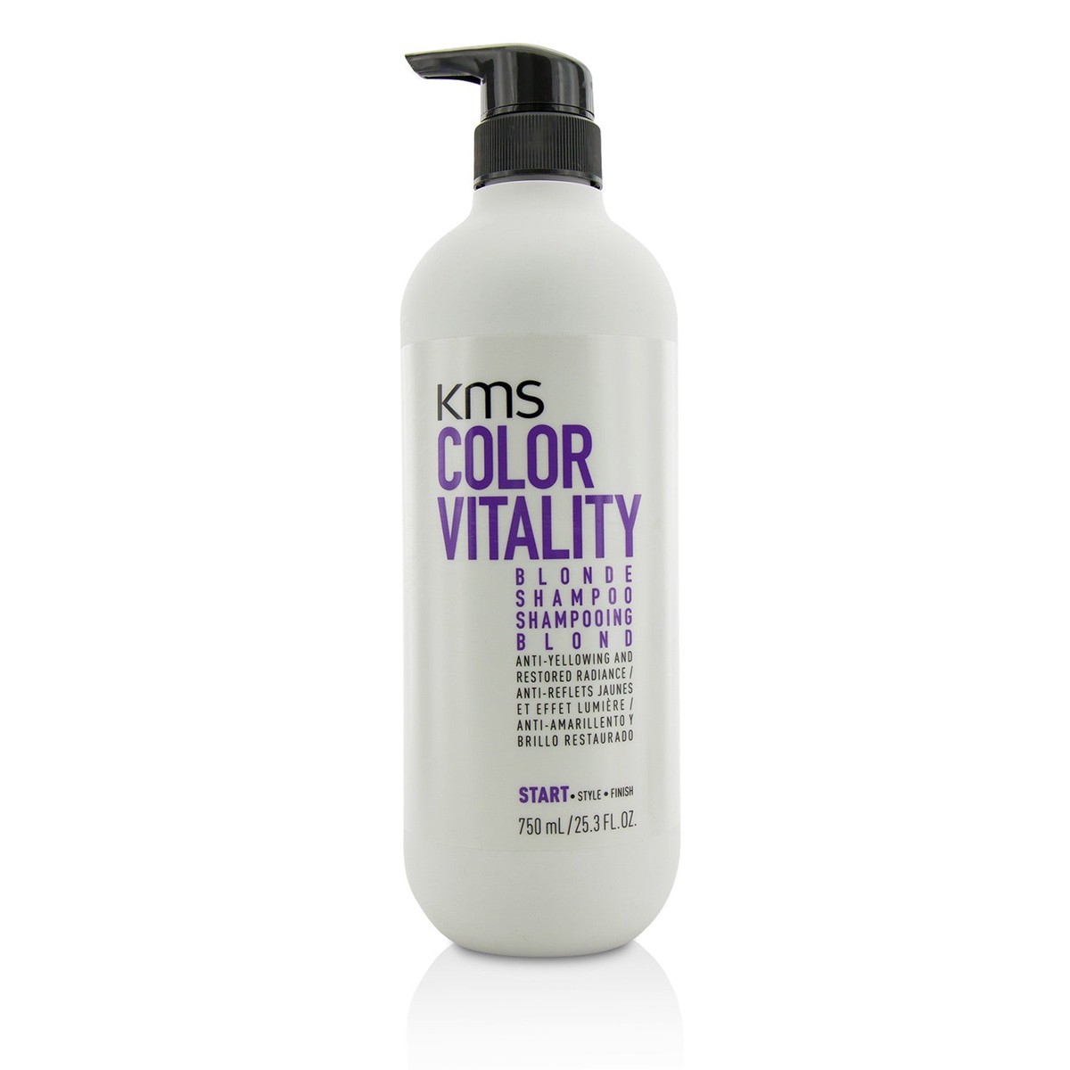 KMS California Color Vitality Blonde Shampoo (Anti-Yellowing and Restored Radiance) 750ml253oz