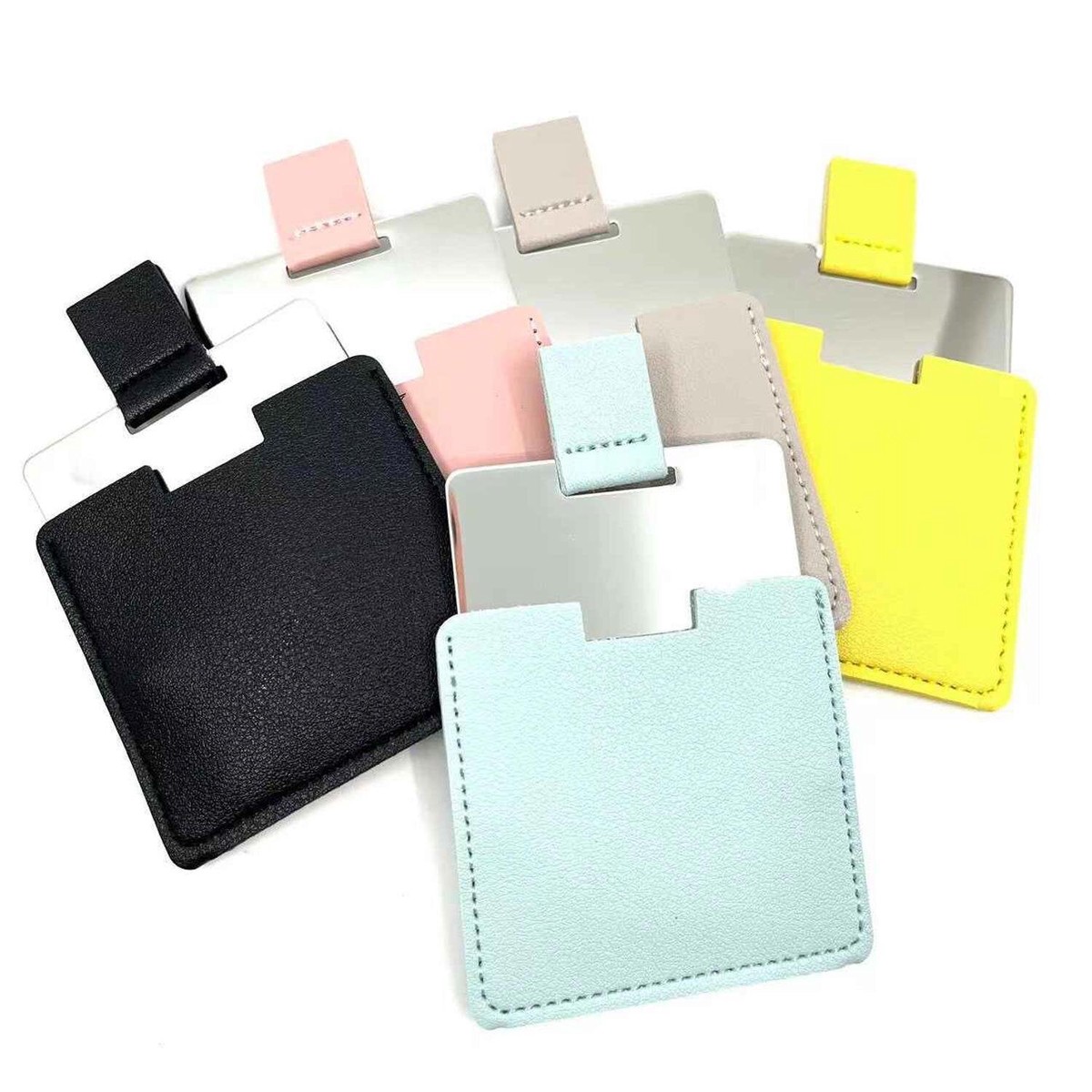 LOUISA Dinappy Compact Mirror (1 piece Random Color) Fixed Size