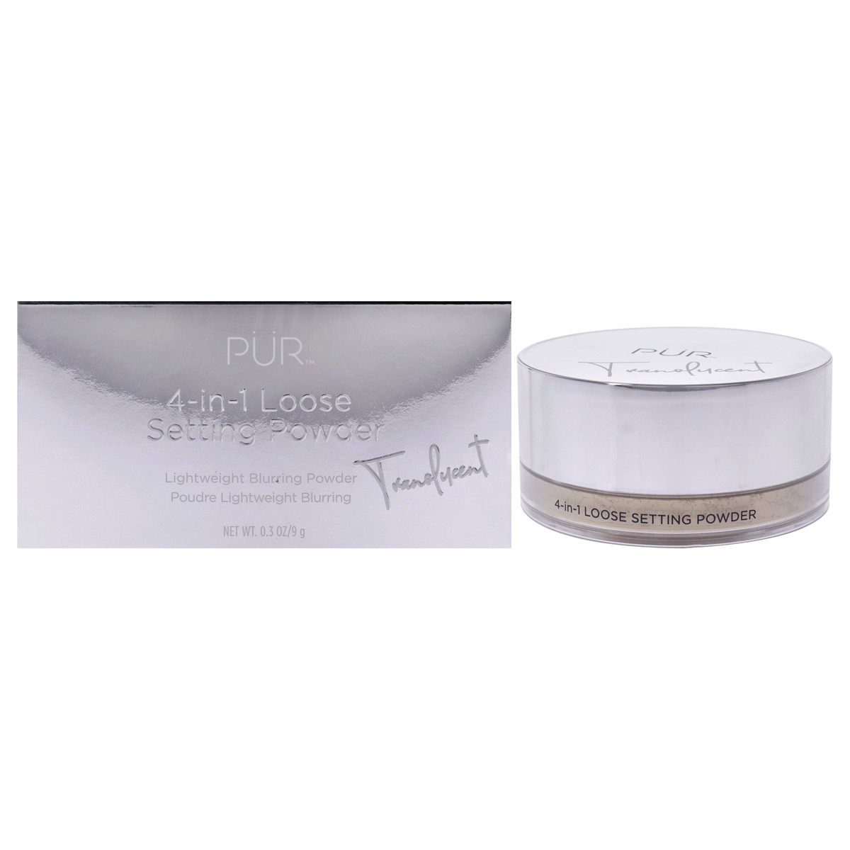 Pur Cosmetics 4-in-1 Loose Setting Powder - Translucent by Pur Cosmetics for Women - 03 oz Powder