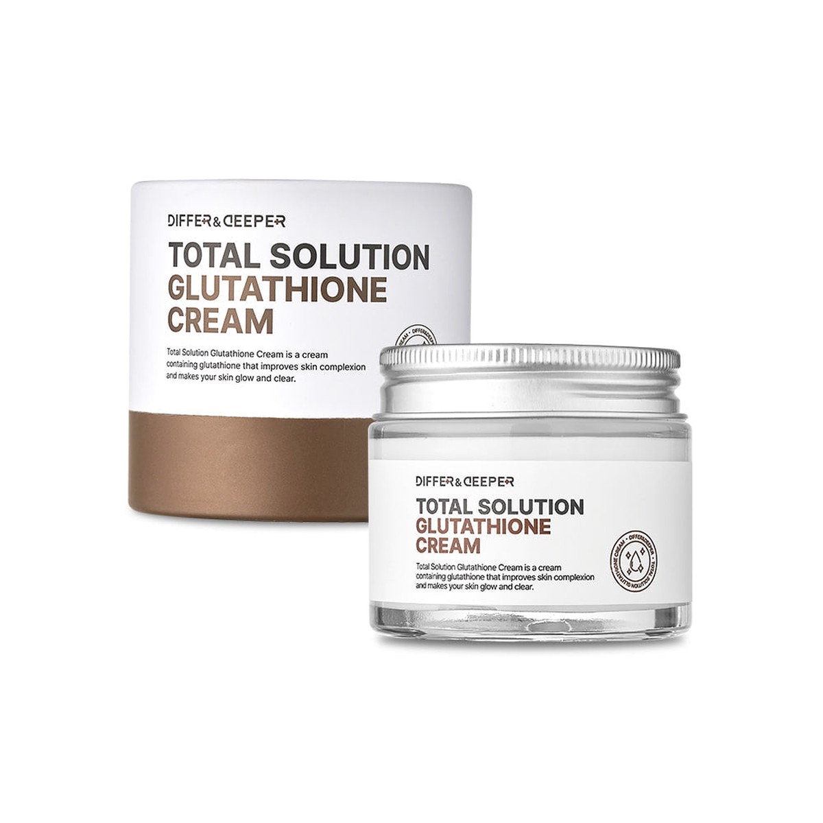 DIFFERDEEPER Total Solution Glutathione Cream 70g