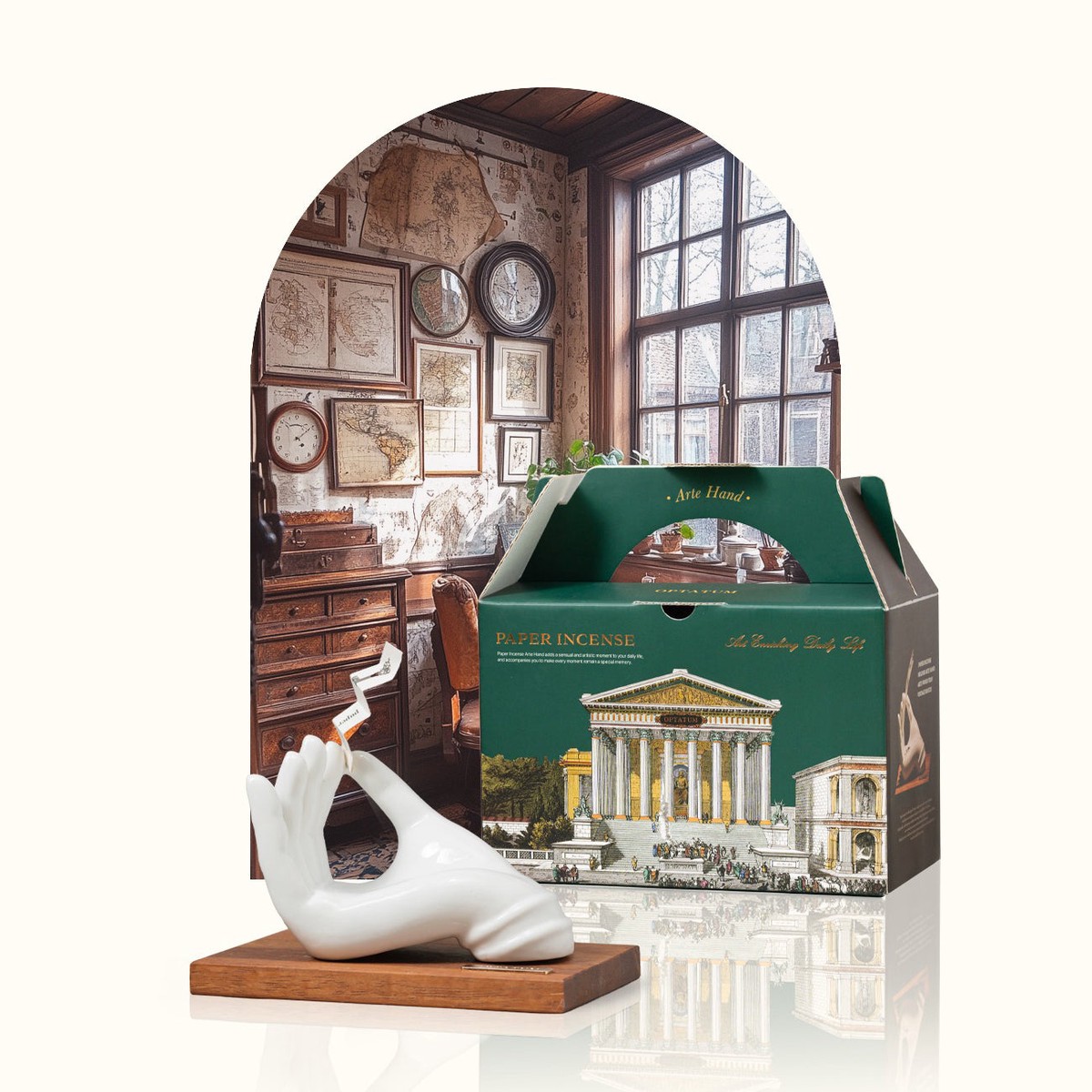 Gift Packaging OPTATUM Paper Incense Arte Hand Gift Set