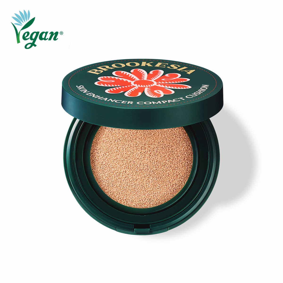 BROOKESIA Skin Enhancer Compact Cushion Matte SPF40 PA 12g
