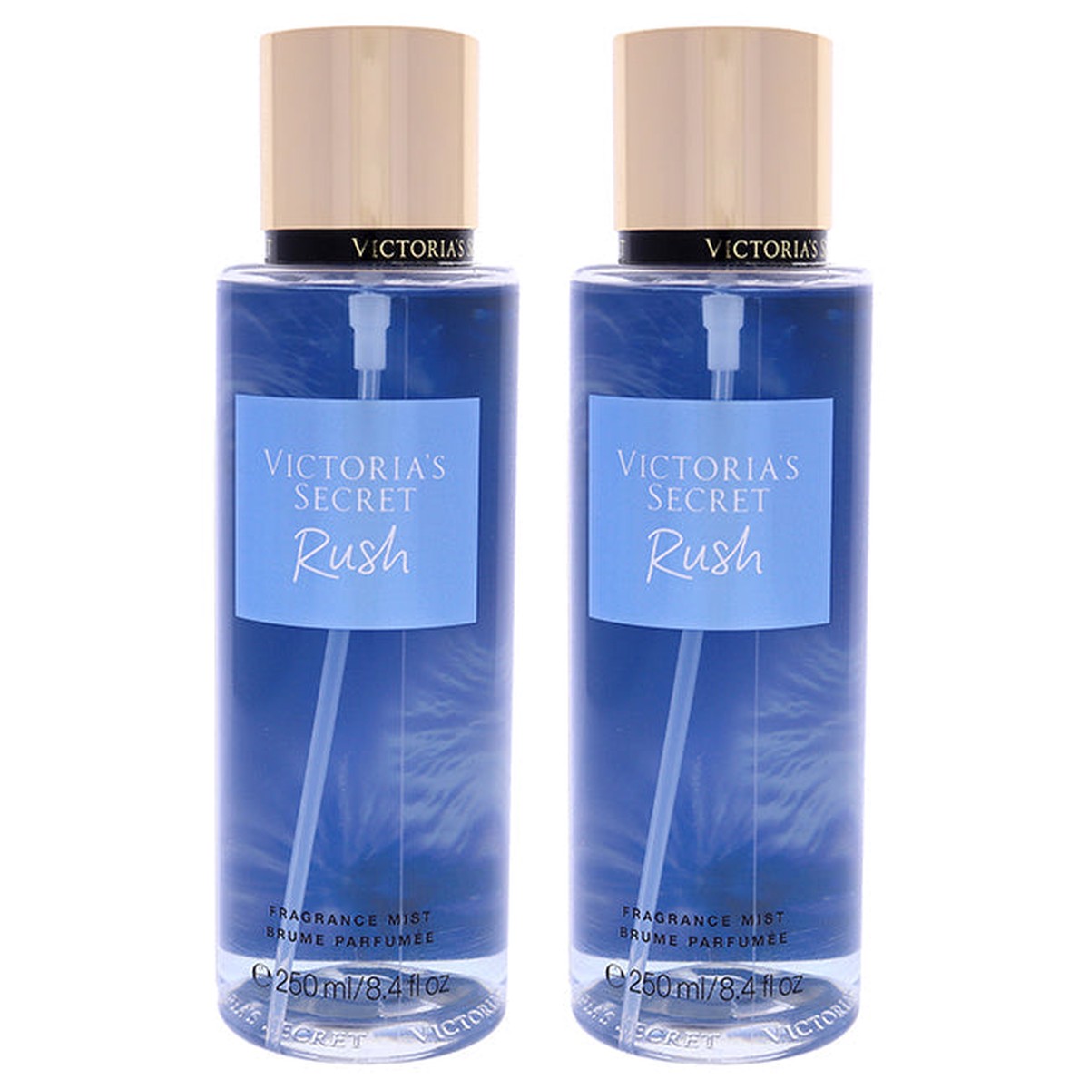 Victorias Secret Rush Fragrance Mist by Victorias Secret for Women - 84 oz Fragrance Mist - Pack of 2