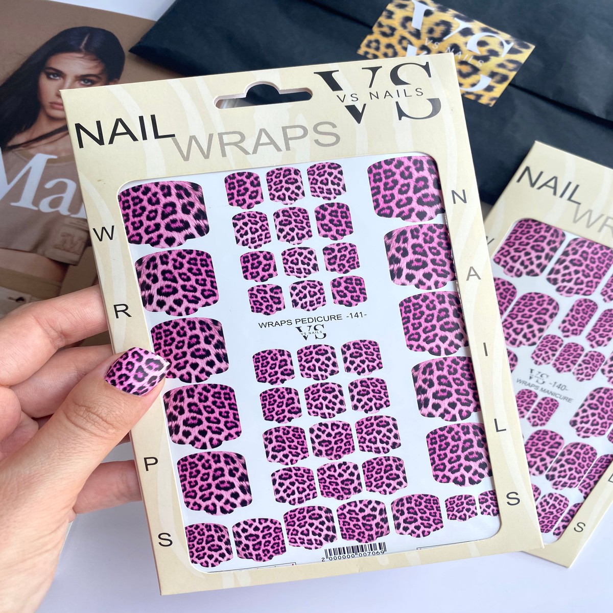 VS NAILS Pedicure Wraps Nr141