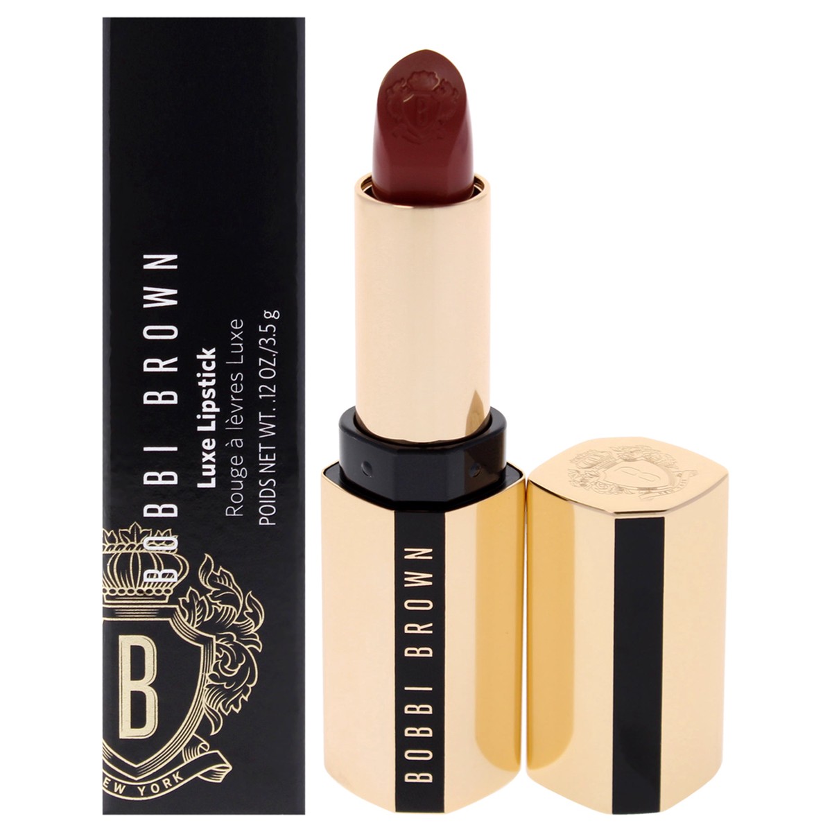 Bobbi Brown Luxe Lipstick - 04 Claret by Bobbi Brown for Women - 012 oz Lipstick