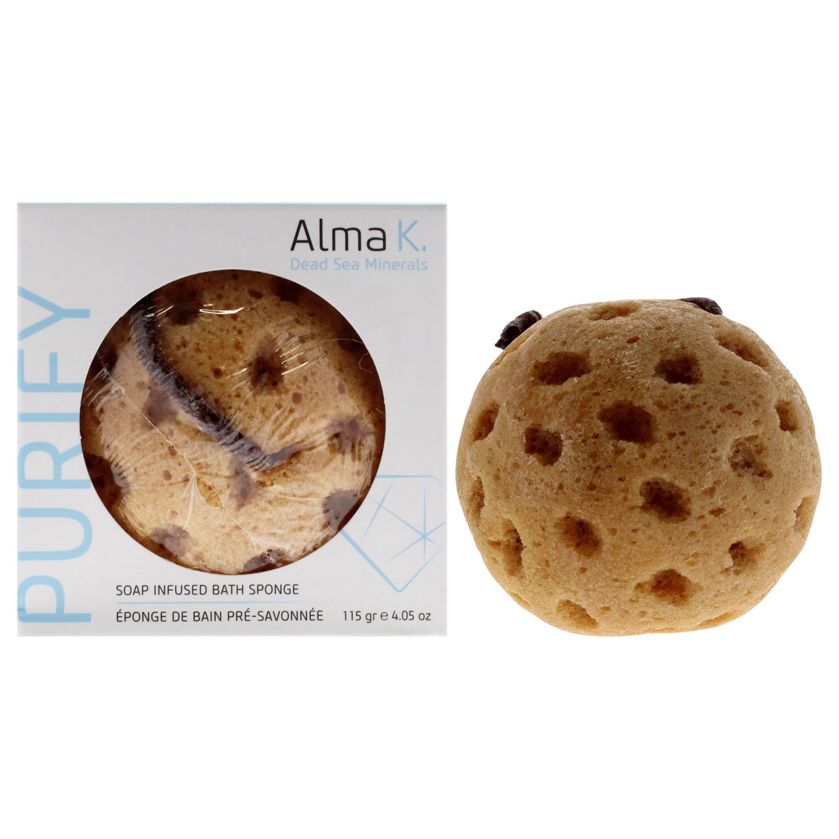 Alma K Soap Infused Bath Sponge by Alma K for Women - 45 oz Soap