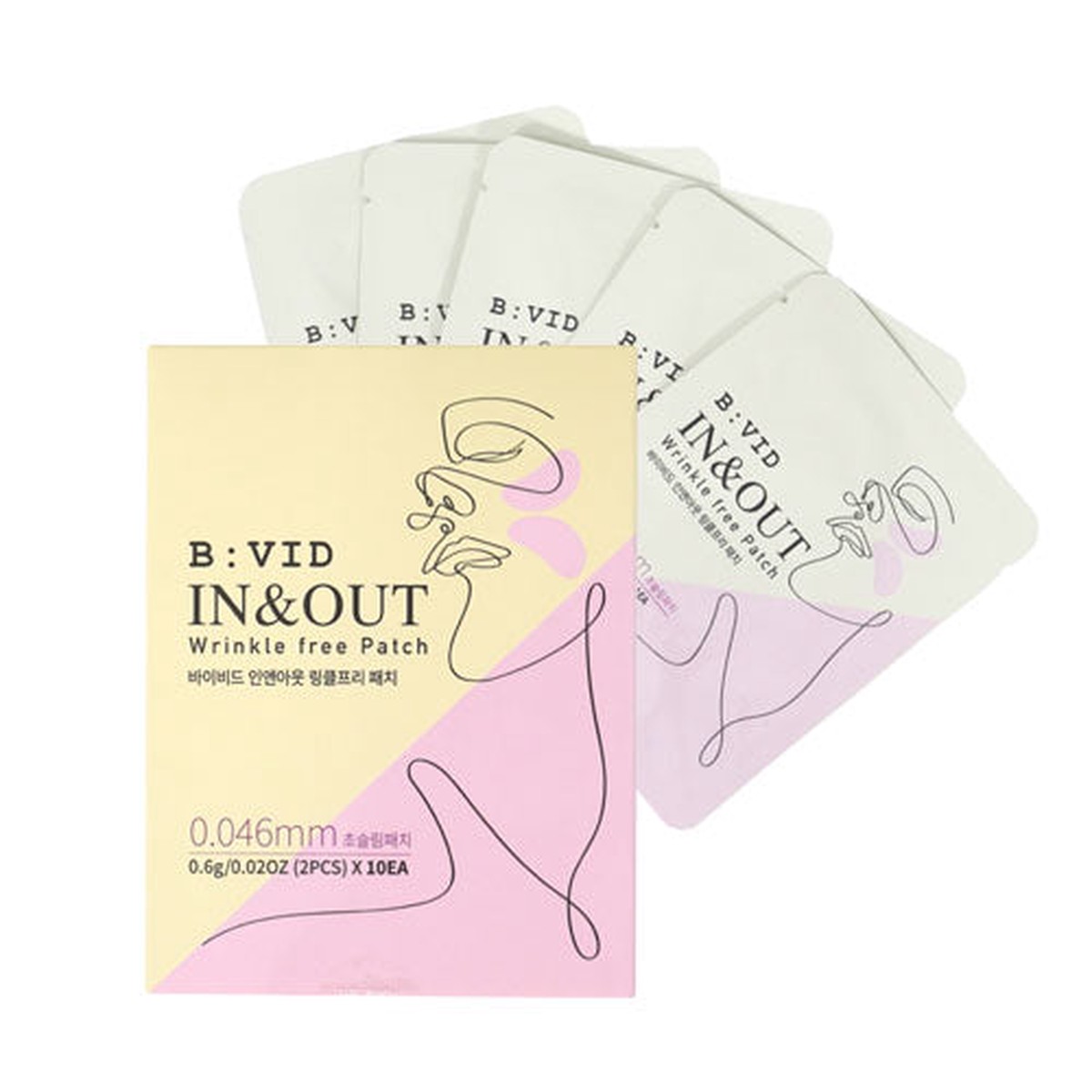 Bivid InOut Wrinkle Free Patch 10pcs