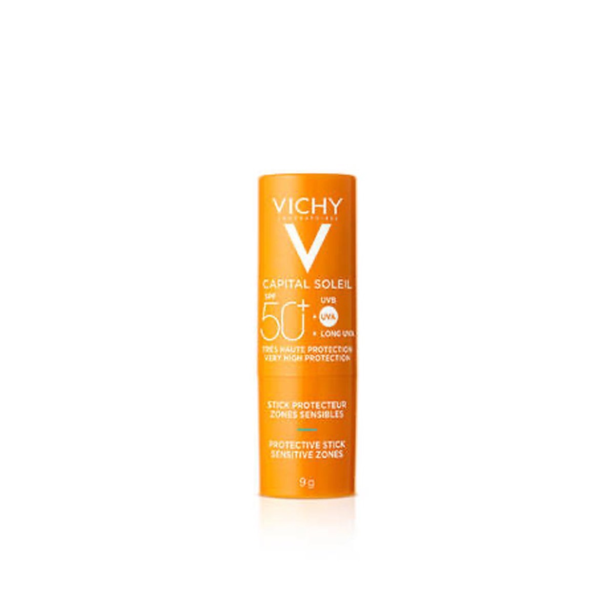 Vichy Capital Soleil High Sun Protection Stick SPF50 for Sensitive Skin and Delicate Areas 9g