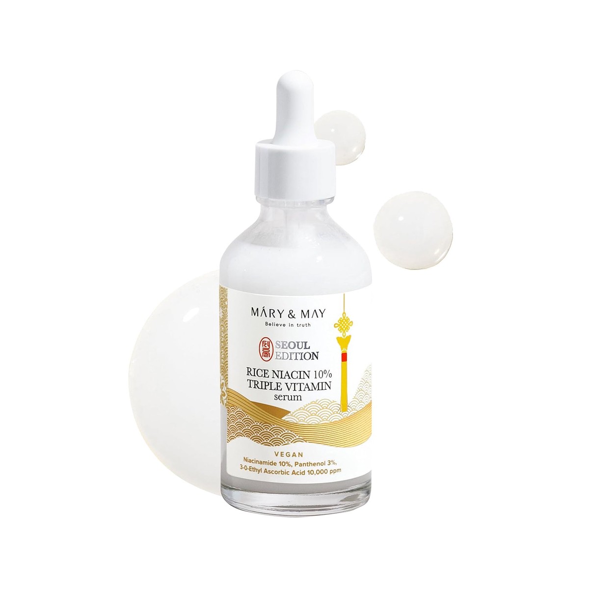 MaryMay Rice Niacin 10 Triple Vitamin Serum 80ml