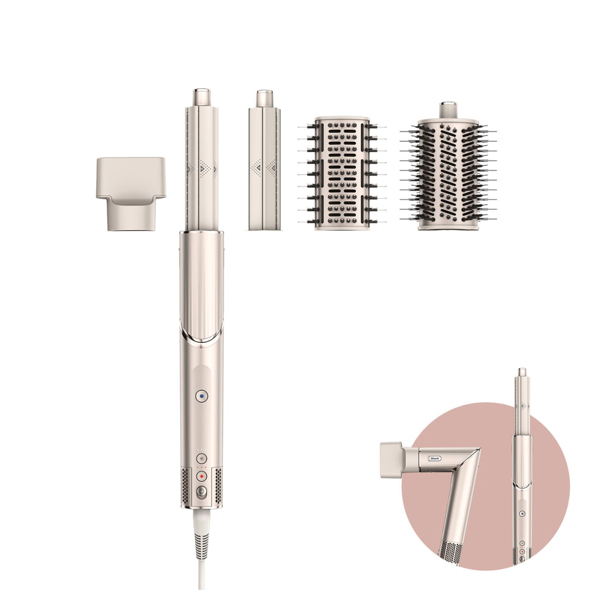 Shark Beauty FlexStyle 4-in-1 Air Styler Hair Dryer for StraightWavy Hair