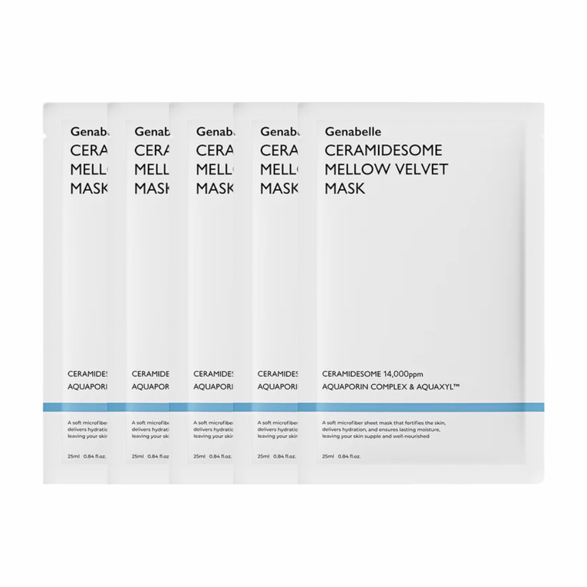 Genabelle Ceramidesome Mellow Velvet Mask 25ml x 5ea