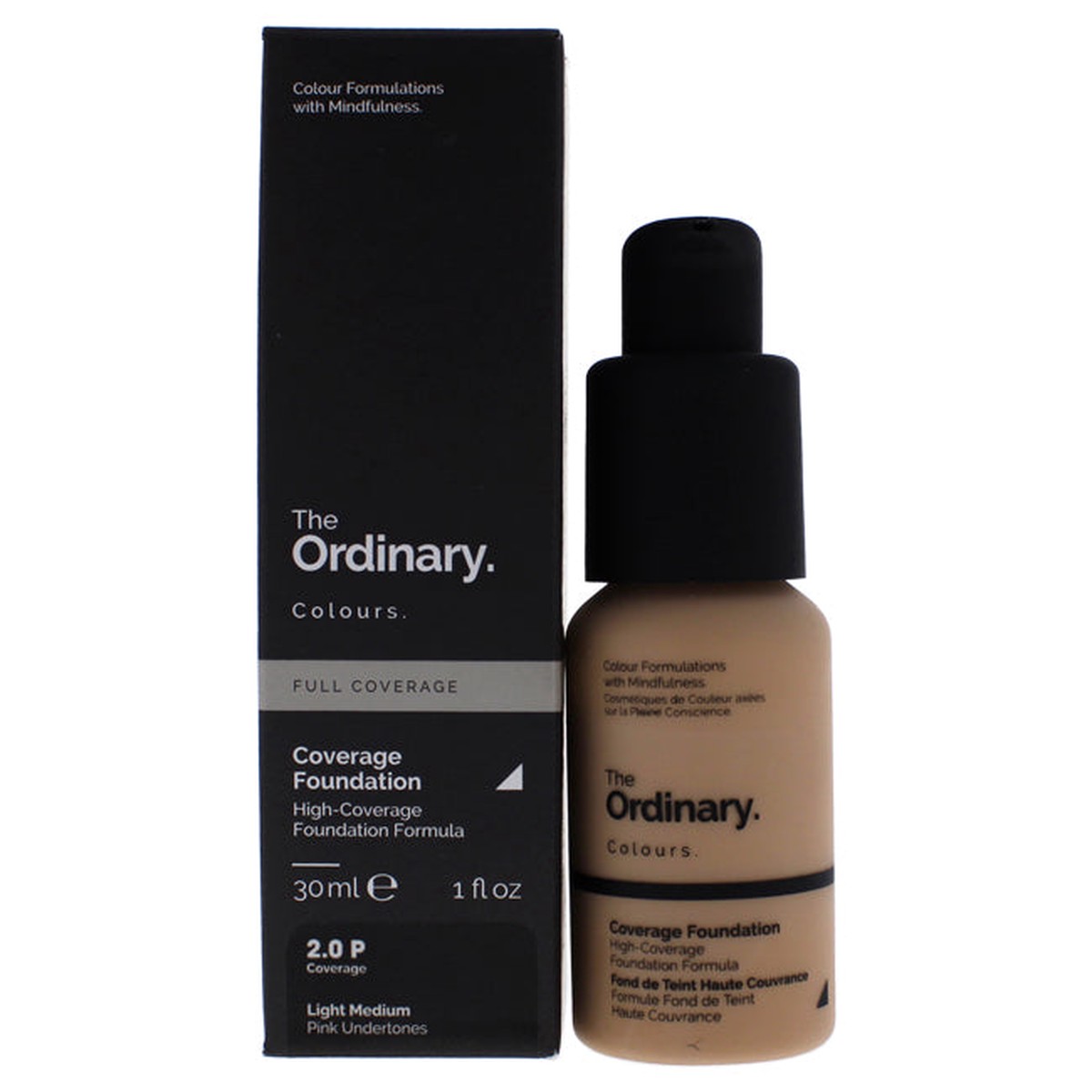 The Ordinary Full Coverage Foundation - 20P Light Medium by The Ordinary for Women - 1 oz Foundation