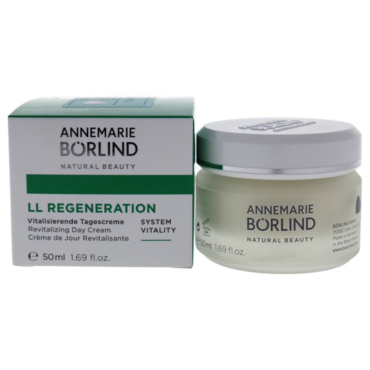 Annemarie Borlind LL Regeneration System Vitality Revitalizing Day Cream by Annemarie Borlind for Unisex - 17 oz Cream