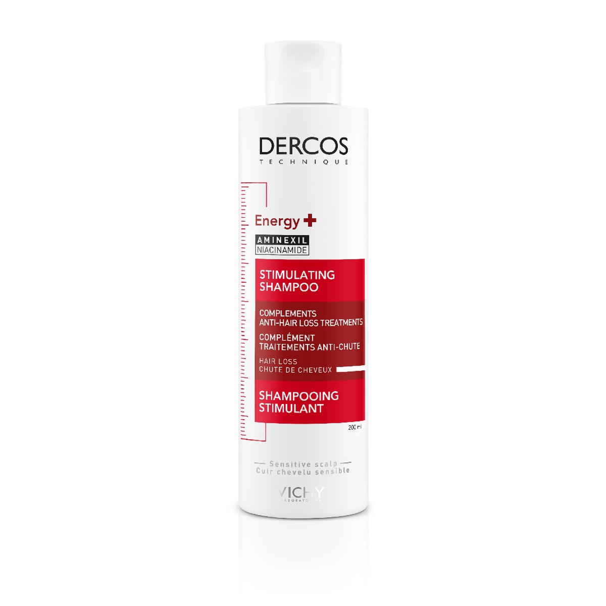 Vichy Dercos Energy Anti-Hair Loss Shampoo For Weak Hair And Sensitive Scalps 200ml