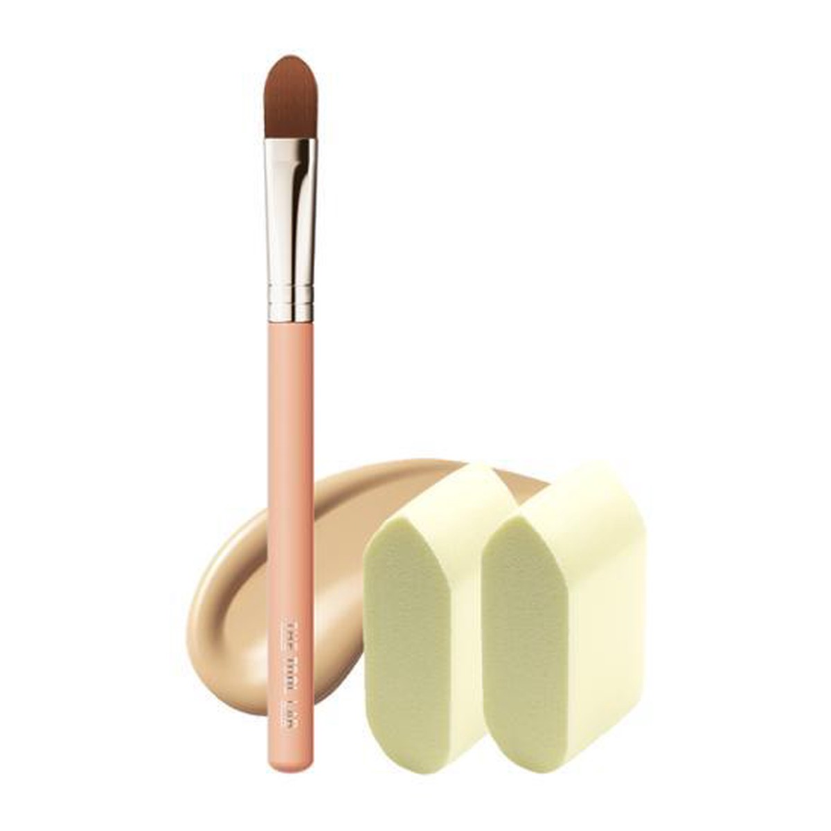 THE TOOL LAB HAPPYRIM Cover Fitting Duo (Concealer Brush HAPPYRIM Sponge Set)