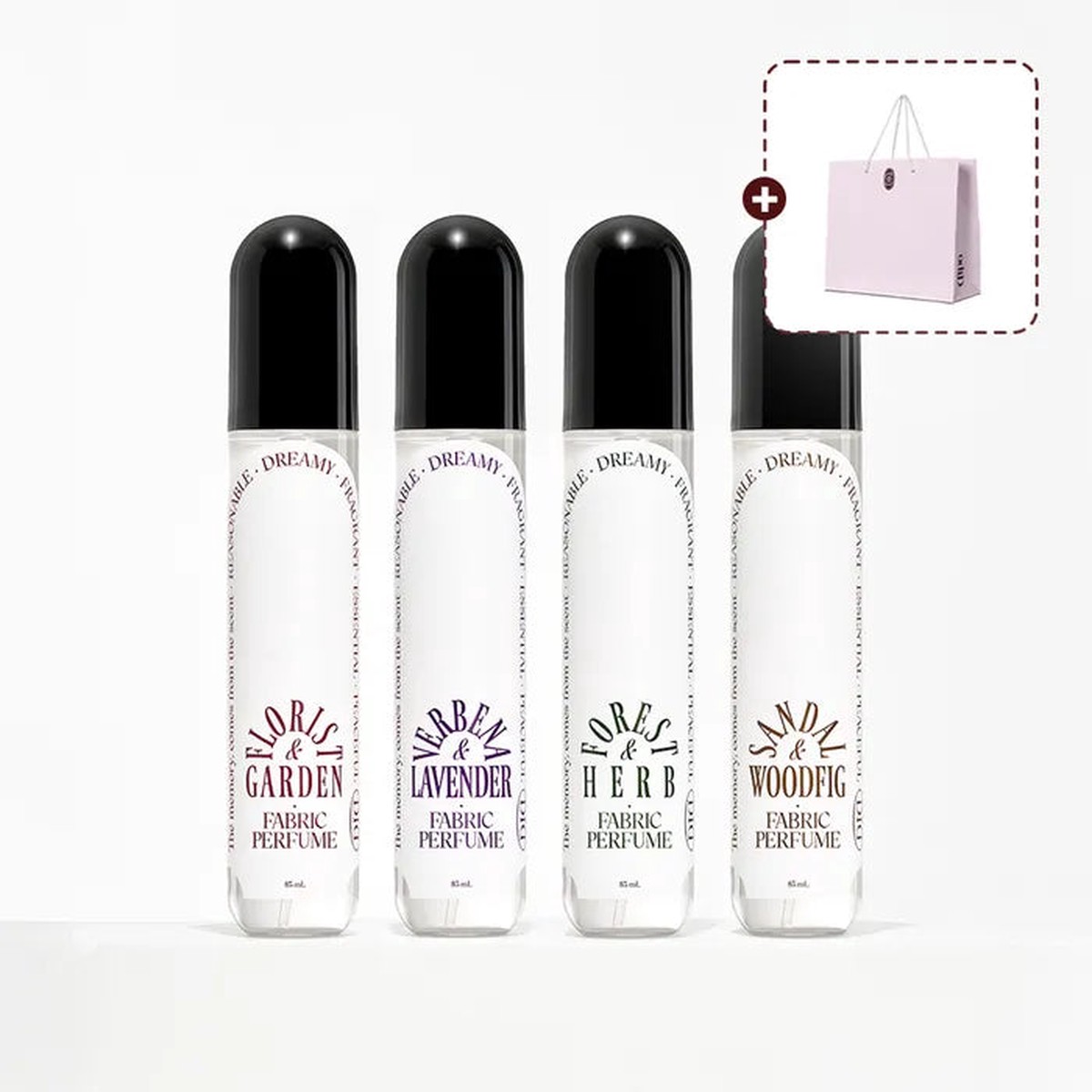 odiD Fabric Perfume 4-Fragrance Set Complimentary Shopping Bag
