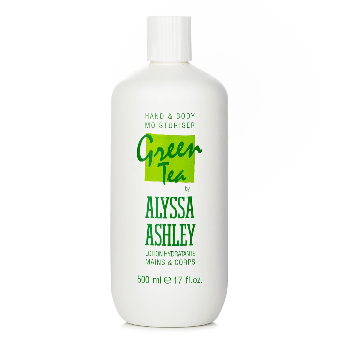 Alyssa Ashley Green Tea Hand Body Moisturiser 500ml17oz