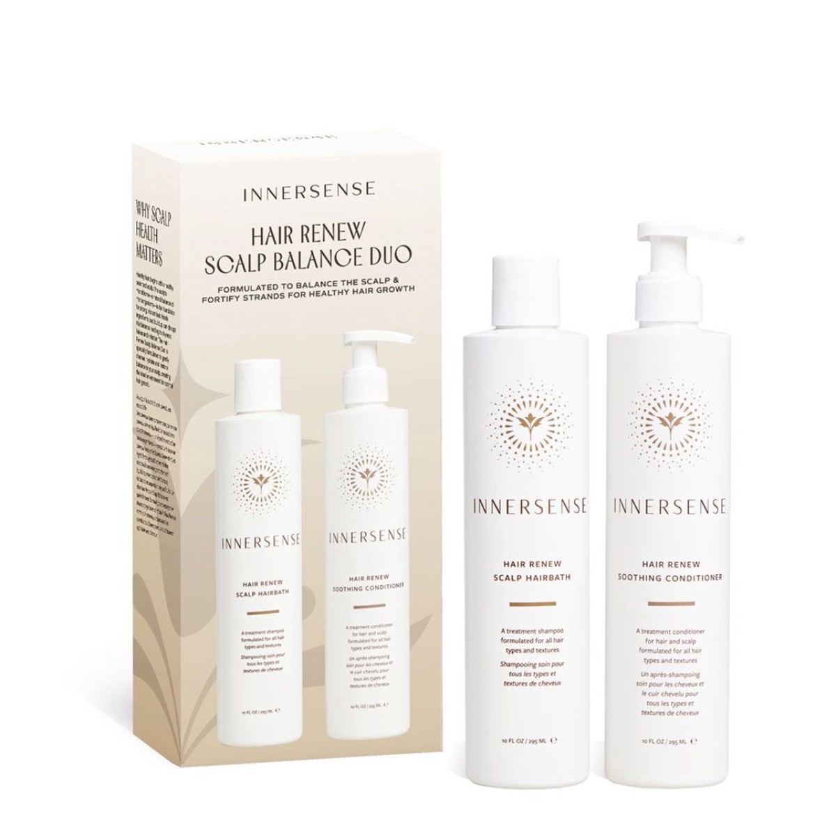 Innersense Hair Renew Scalp Balance Duo (Worth 60)