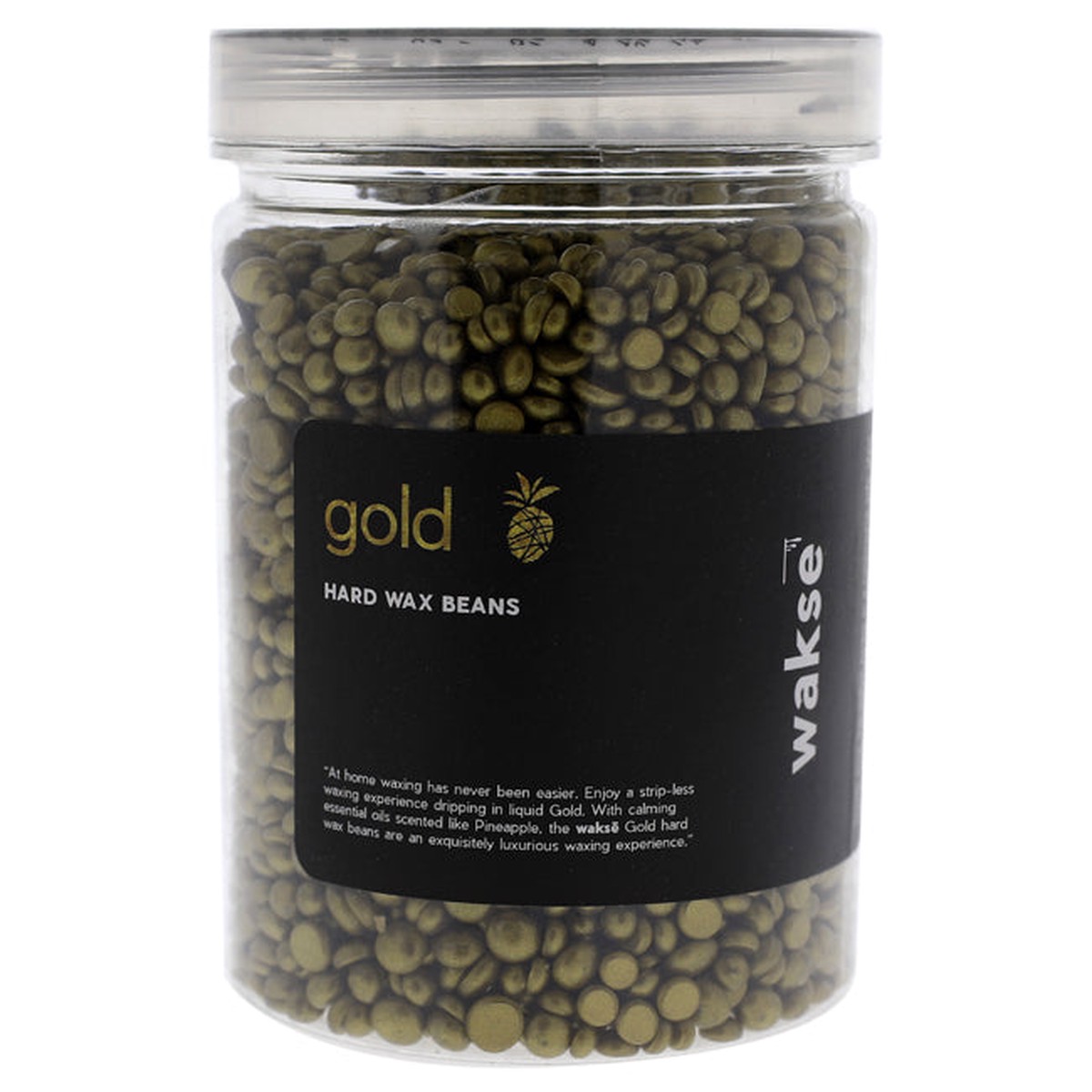 Wakse Gold Hard Wax Beans by Wakse for Unisex - 128 oz Wax