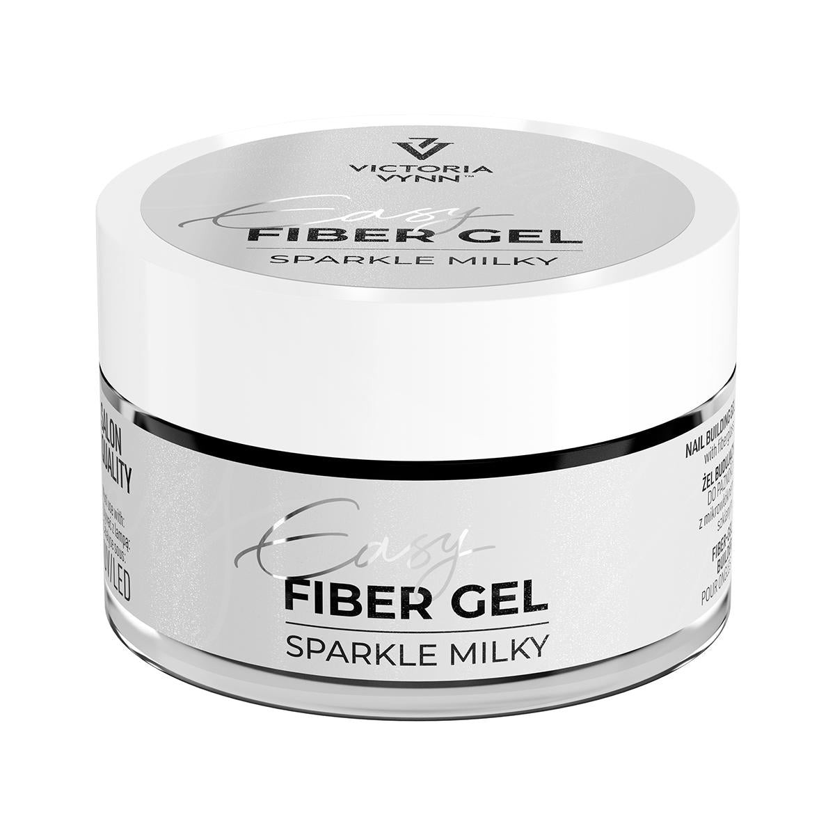 Victoria Vynn Easy Fiber Gel with glass fiber Sparkle Milky 50ml