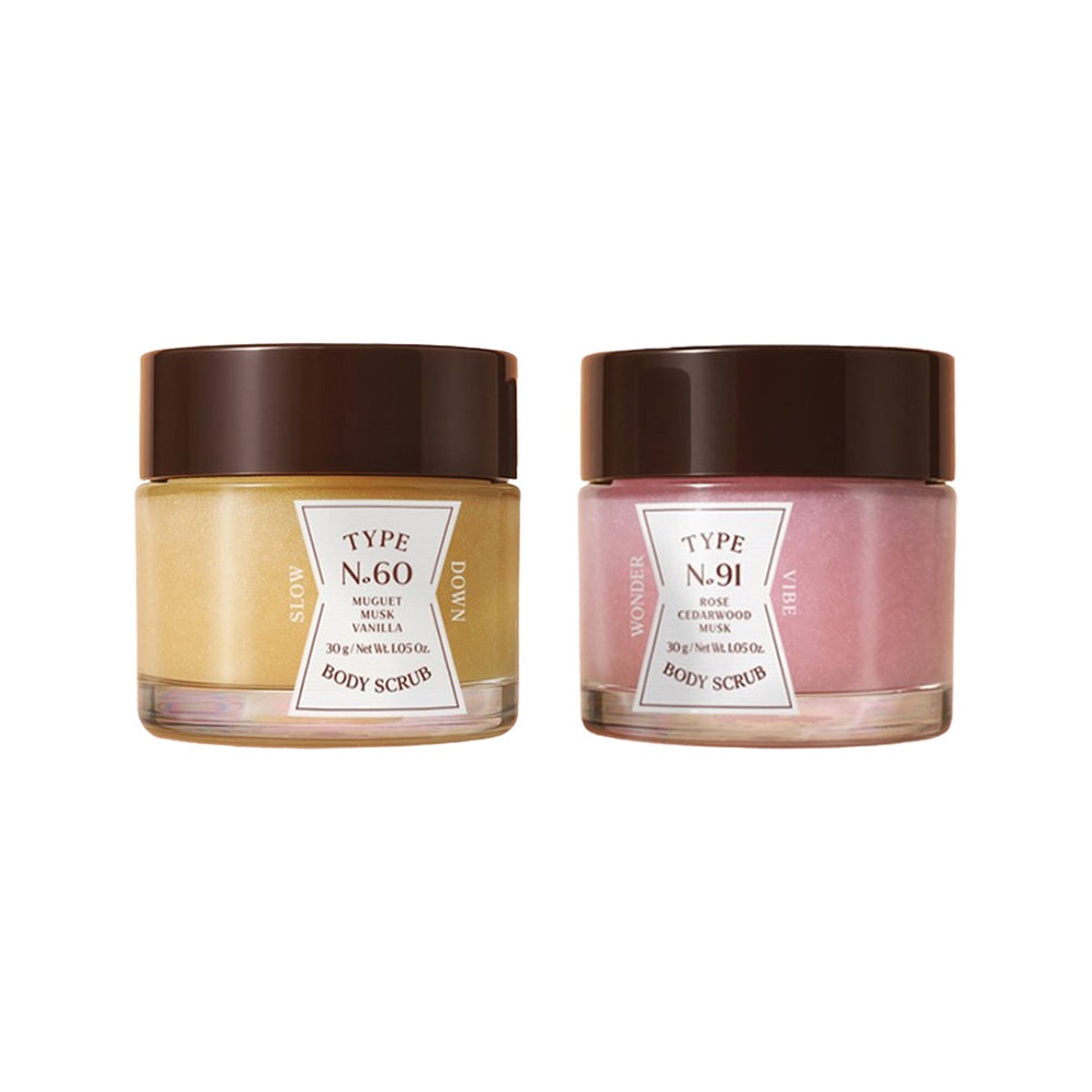 TYPE No Body Scrub Mini Duo Kit 2 Mini Originals