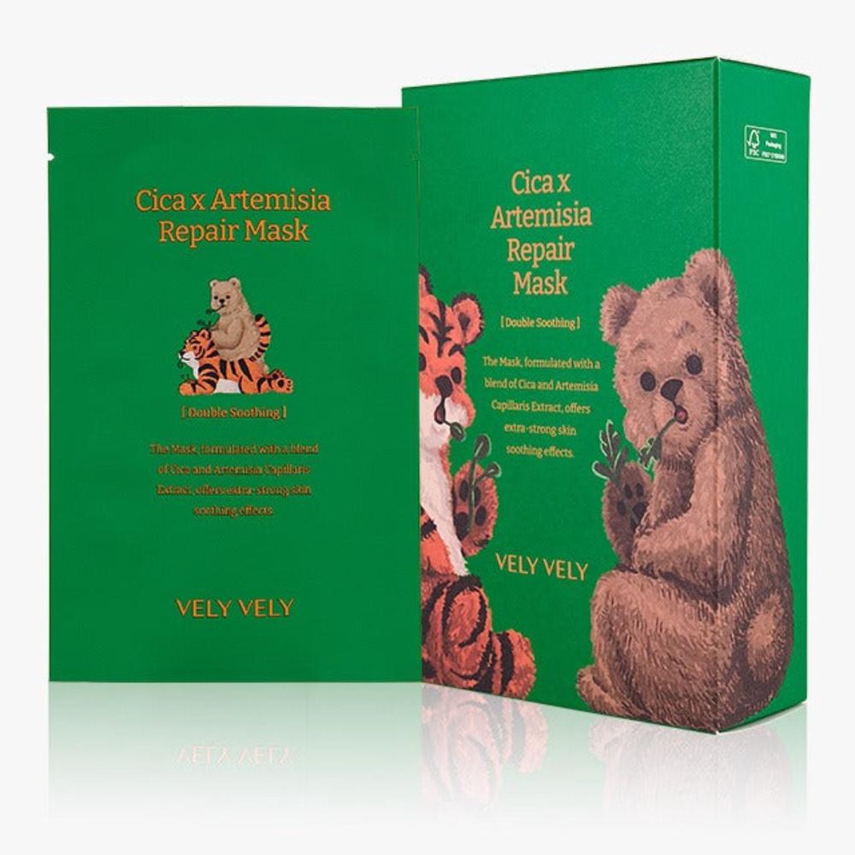 VELY VELY Cica X Artemisia Repair Mask 10ea