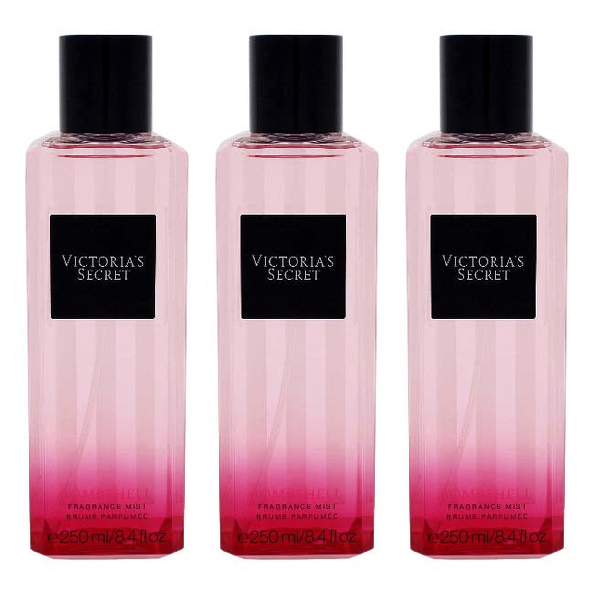 Victorias Secret Bombshell by Victorias Secret for Women - 84 oz Fragrance Mist - Pack of 3