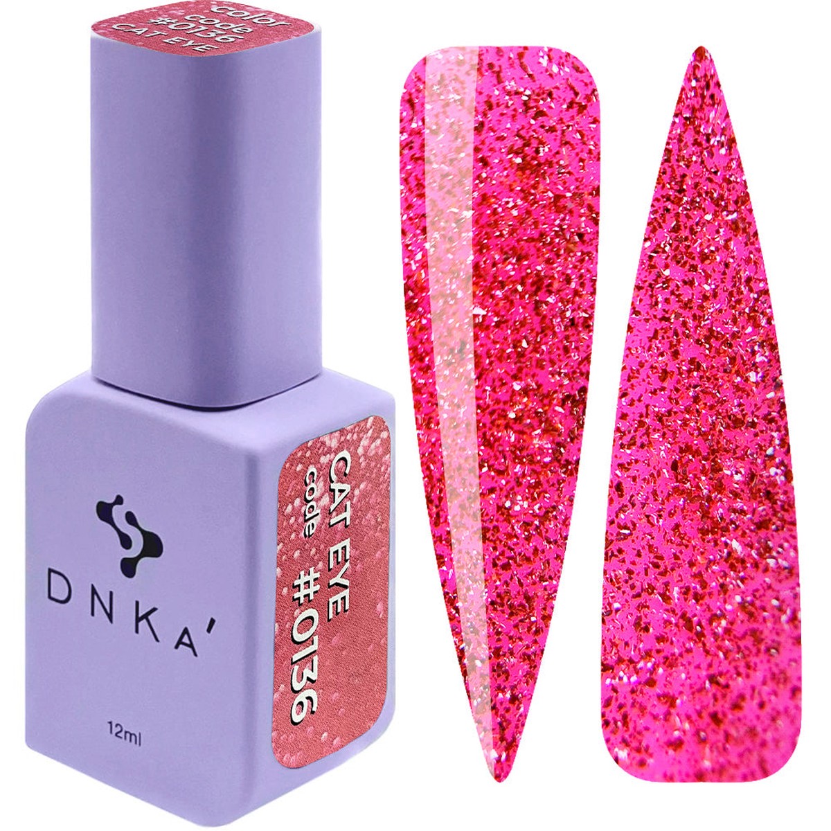0136 Color Cat Eye DNKa Gel Polish