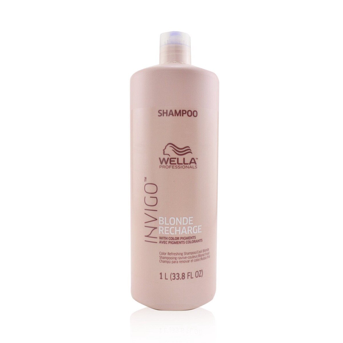 Wella Invigo Blonde Recharge Color Refreshing Shampoo - Cool Blonde 1000ml338oz