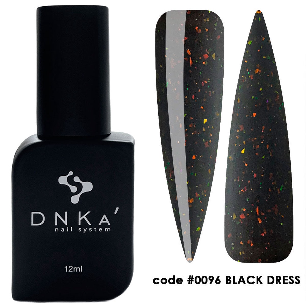 0096 DNKa Cover Base Black Dress - 12 ml