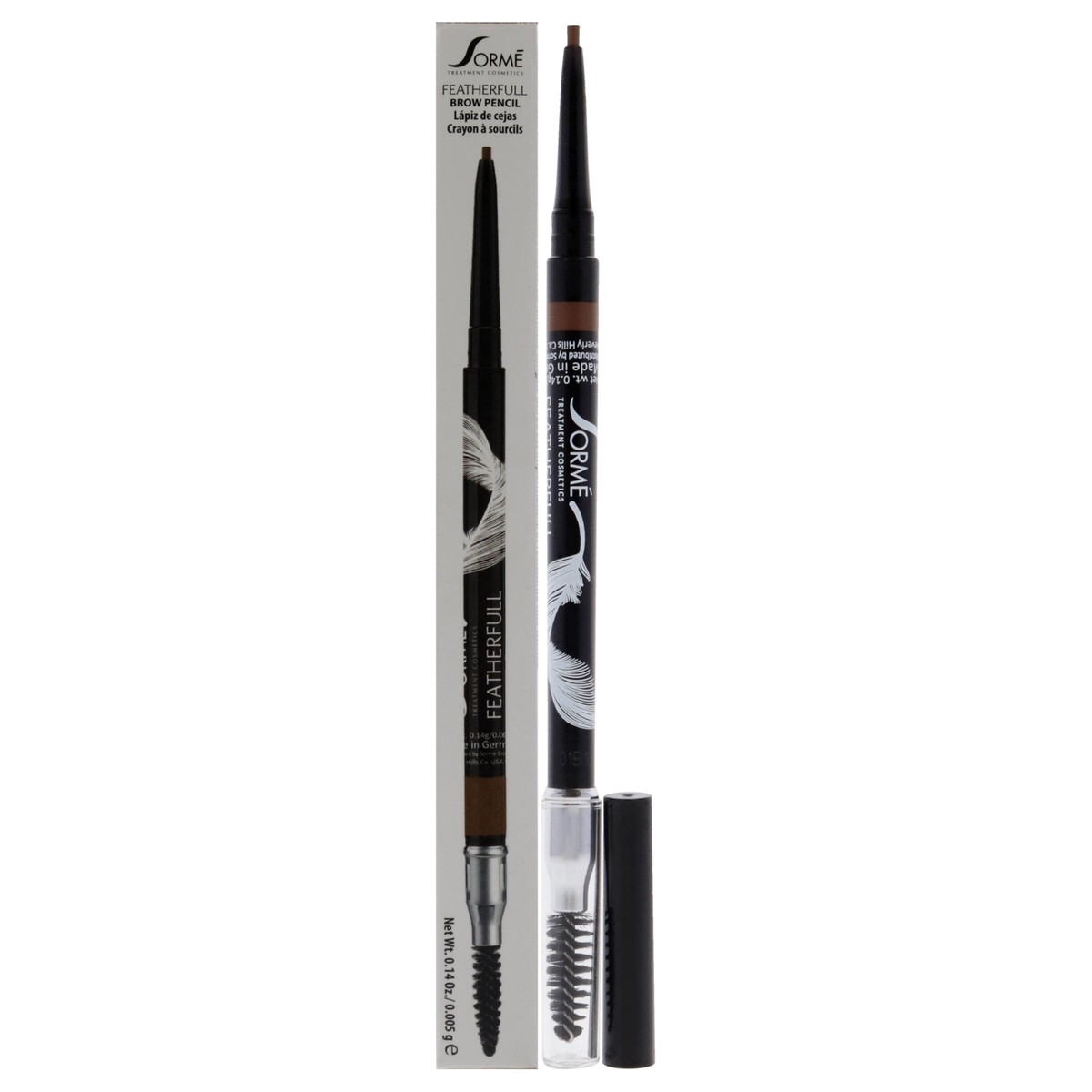 Sorme Cosmetics Featherful Mechanical Eyebrow Pencil - Auburn by Sorme Cosmetics for Women - 014 oz Eyebrow Pencil