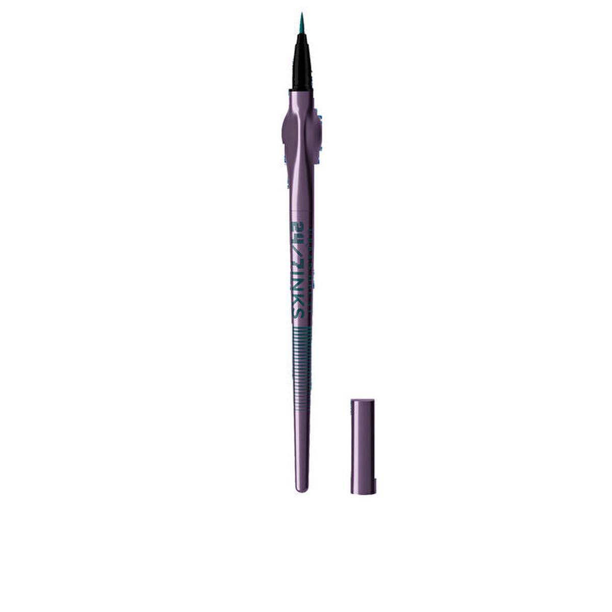 Urban Decay 247 Inks Liquid Eyeliner Pen Water-Resistant Smudge-Resistant Vegan Formula Precision Tip with Ergonomic Grip Deep End Deep Teal Shimmer