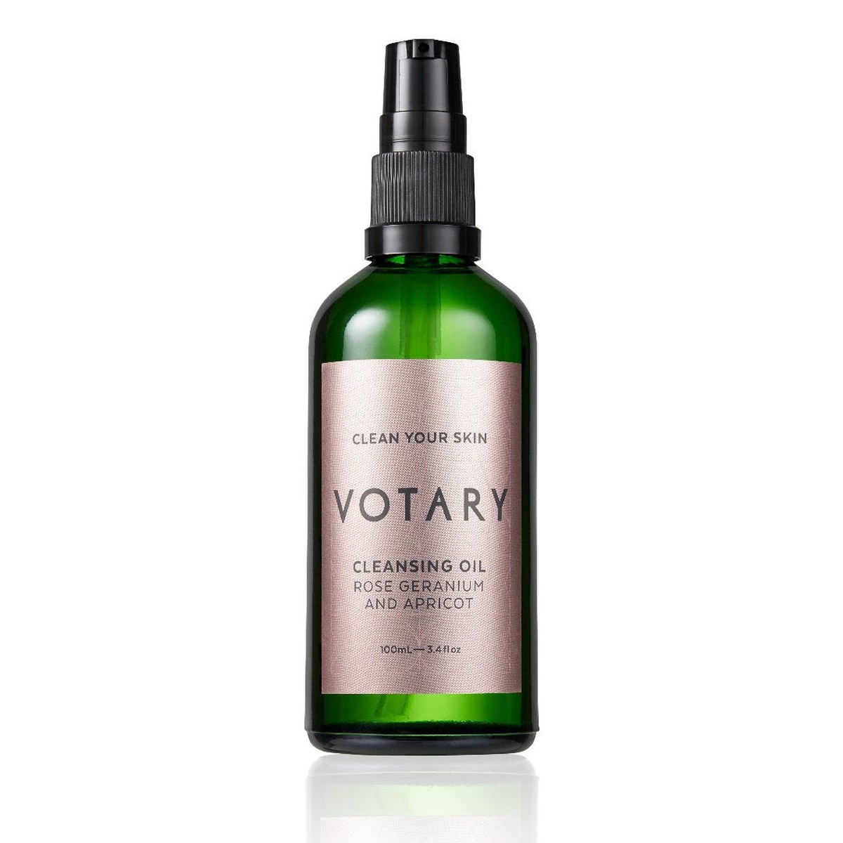 VOTARY Cleansing Oil - Rose Geranium Apricot