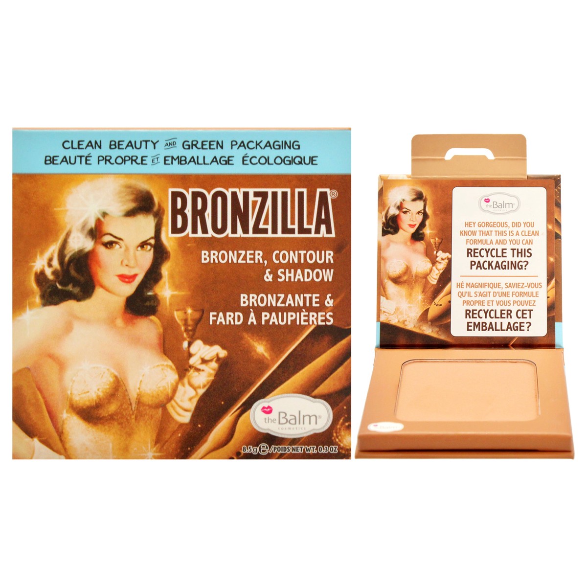 TheBalm Bronzilla Bronzer by the Balm for Women - 03 oz Bronzer