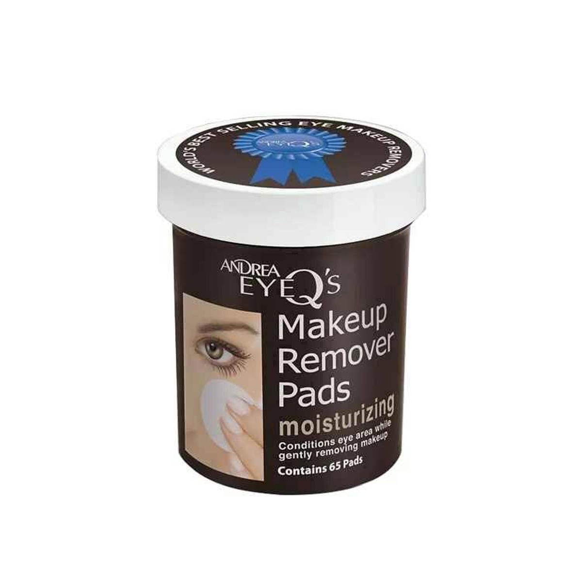 Andrea Eye Qs Makeup Remover Pads - Moisturizing (65 pads) Fixed Size