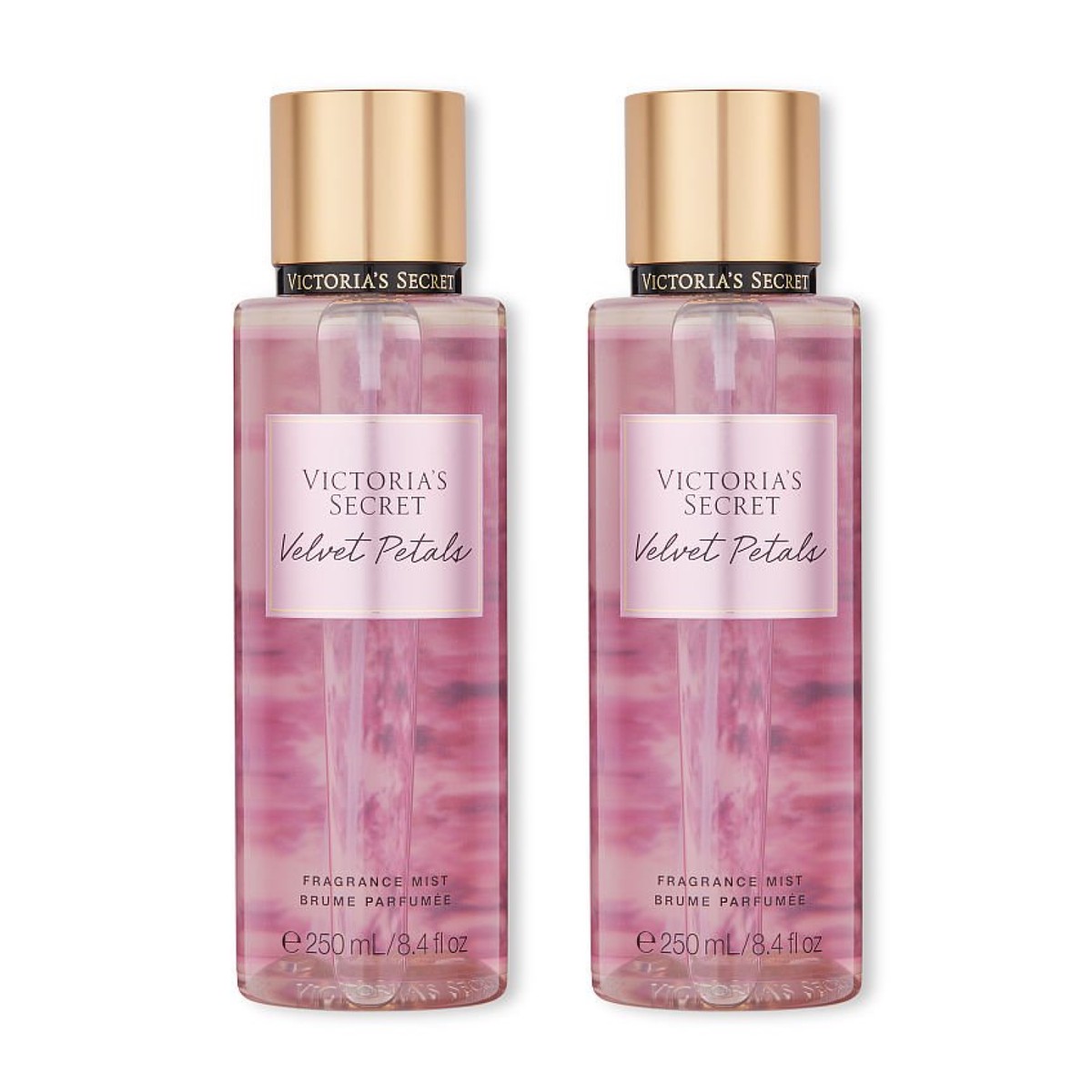 Victorias Secret Velvet Petals Fragrance Mist 250ml84 oz - Pack of 2