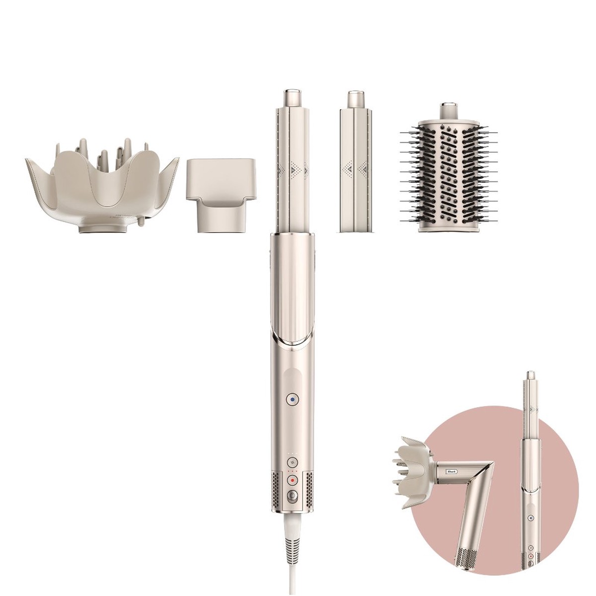 Shark Beauty FlexStyle 4-in-1 Air Styler Hair Dryer for CurlyCoily Hair