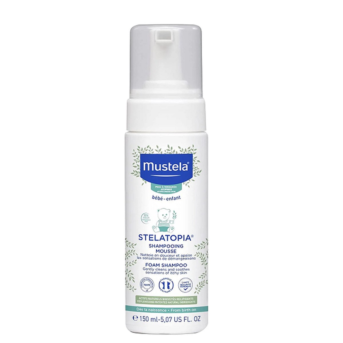 Mustela - Stelatopia Foam Shampoo