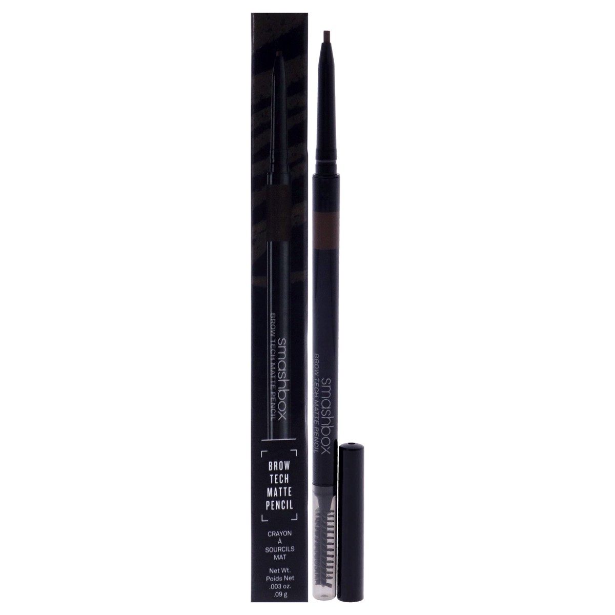 Smashbox Brow Tech Matte Pencil - Brunette by SmashBox for Women - 0003 oz Eyebrow Pencil