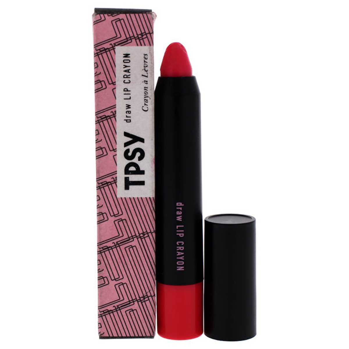 TPSY Draw Lip Crayon - 012 Begonia by TPSY for Women - 009 oz Lipstick
