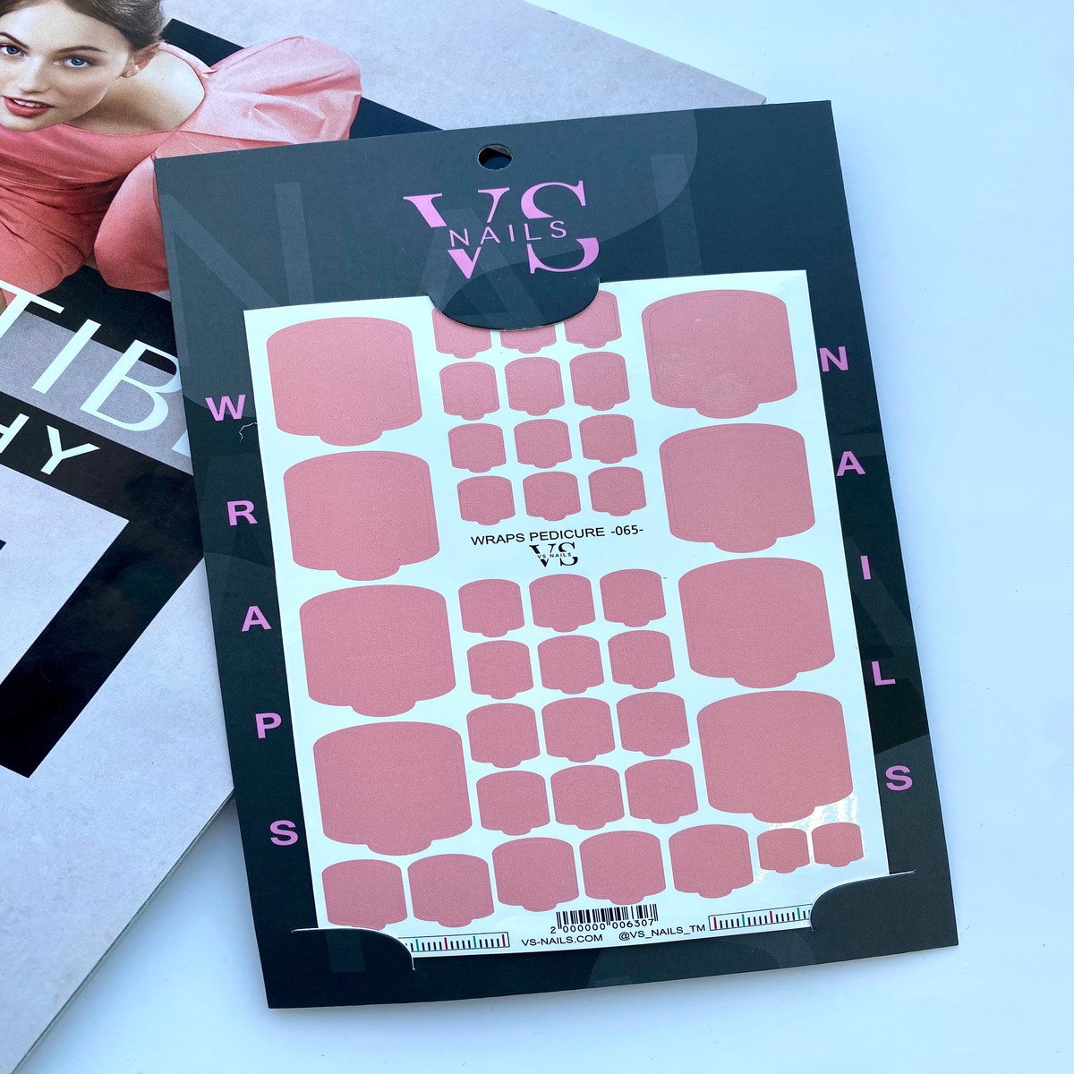 VS NAILS Pedicure Wraps Nr65