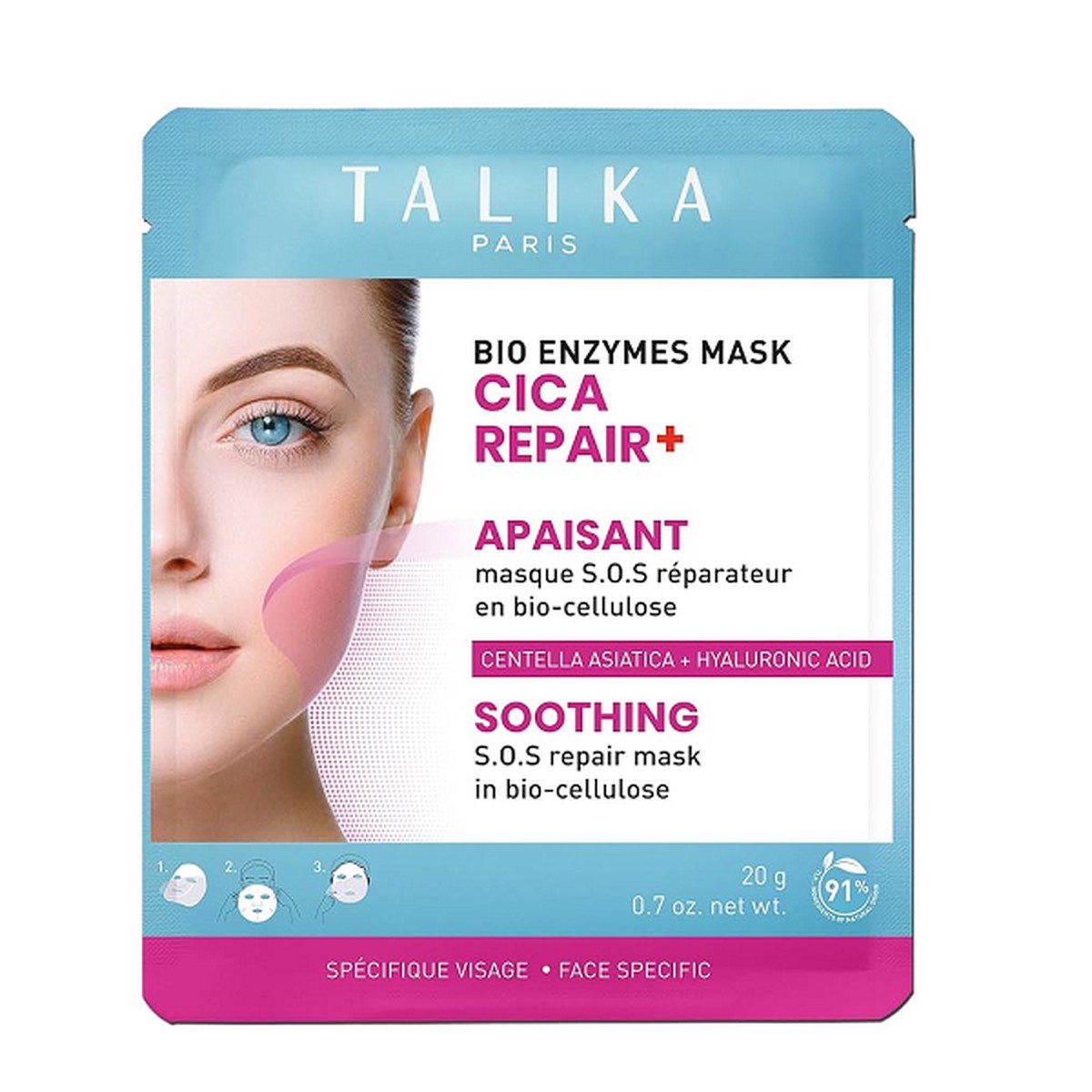 Talika - CICA Repair Soothing Mask