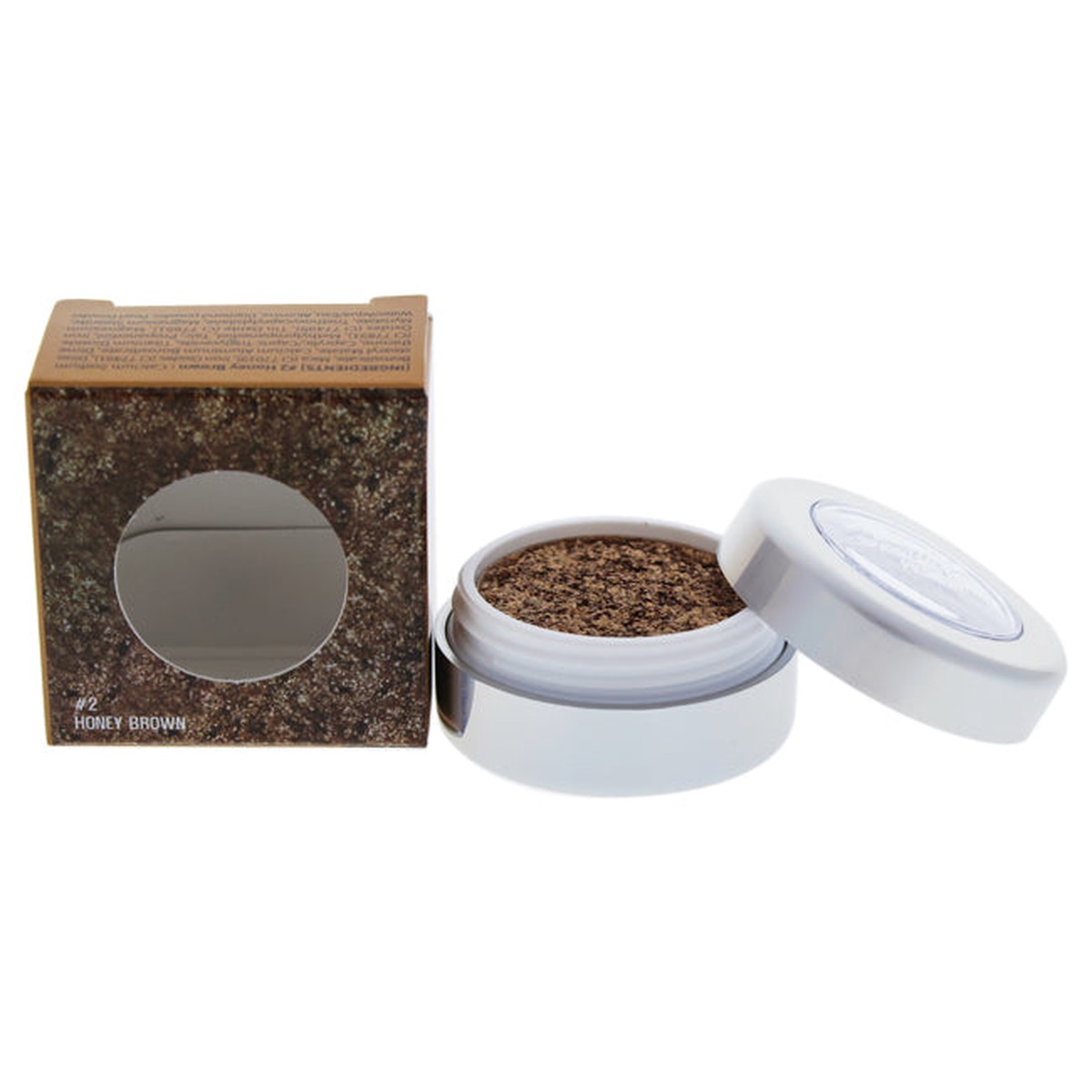 Touch In Sol Metallist Sparkling Foiled Pigment - 02 Honey Brown by Touch In Sol for Women - 004 oz Eyeshadow