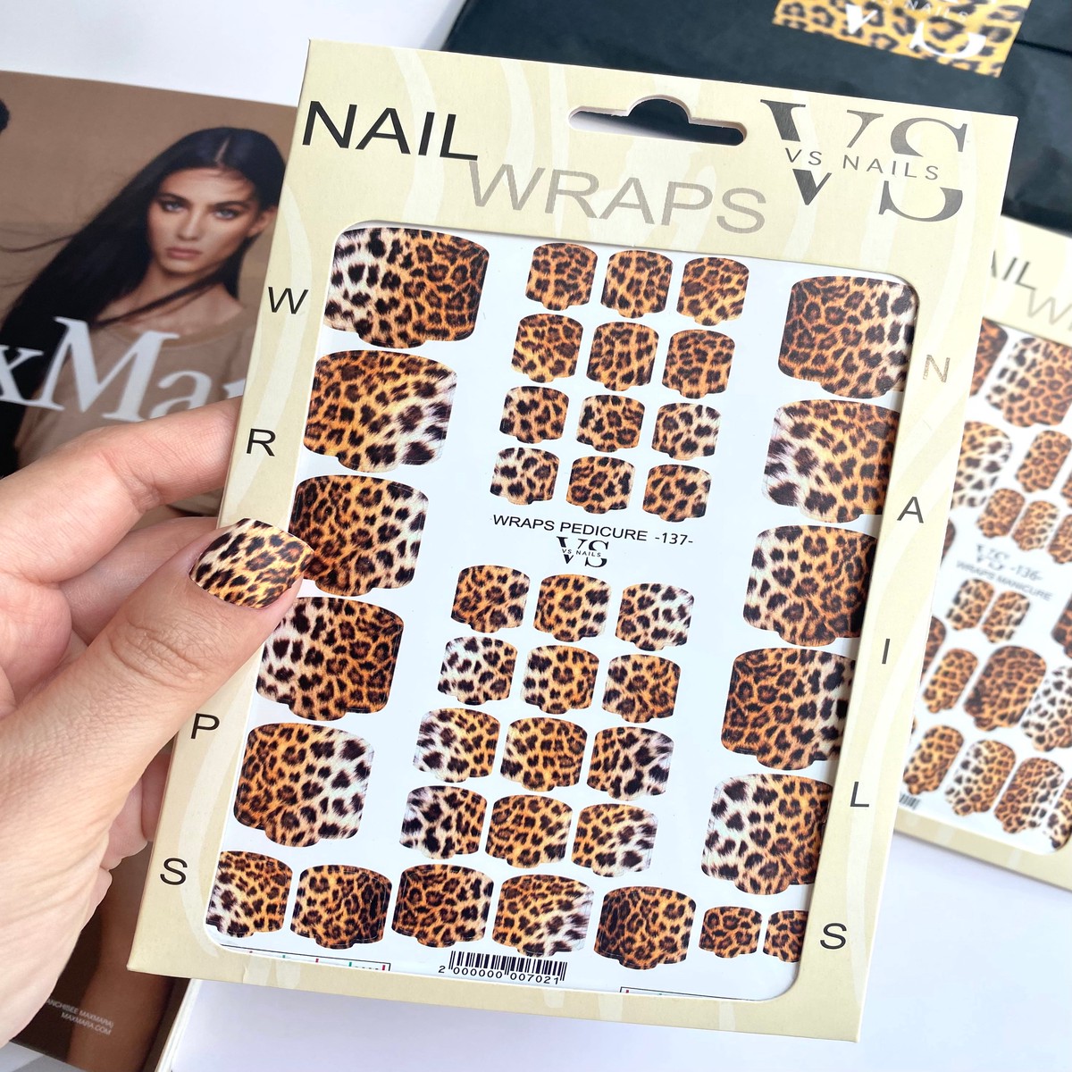 VS NAILS Pedicure Wraps Nr137