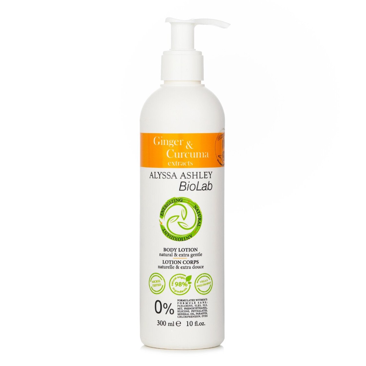 Alyssa Ashley Biolab Ginger Curcuma Body Lotion 300ml10oz