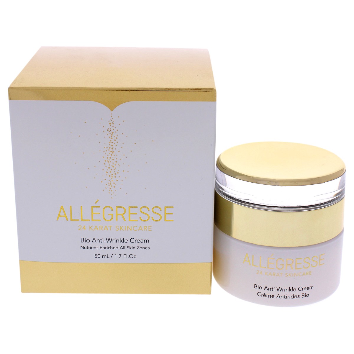 Allegresse 24K Bio Anti Wrinkle Cream by Allegresse 24K for Unisex - 17 oz Cream