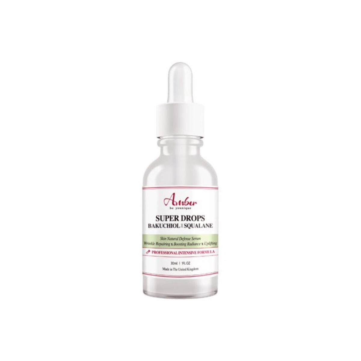 AMBER be younique Super drops Bakuchiol X Squalane30ml