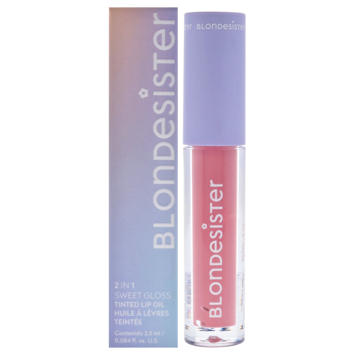 Blondesister 2 in 1 Sweet Gloss Tinted Lip Oil - 02 Pink Chocolate by Blondesister for Women - 0084 oz Lip Oil